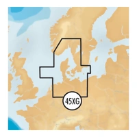 NAVIONICS+ XL9 (SD Brikke) 45XG: Norge/Sverige S - Danmark - Tyskl.